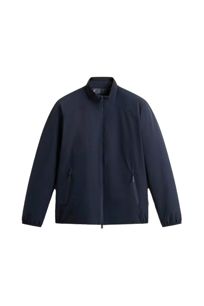 Woolrich Jas Sailing Two Layer Bomber D-blauw