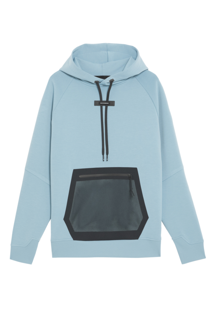 On Running Jogging Top Hoodie Blauw