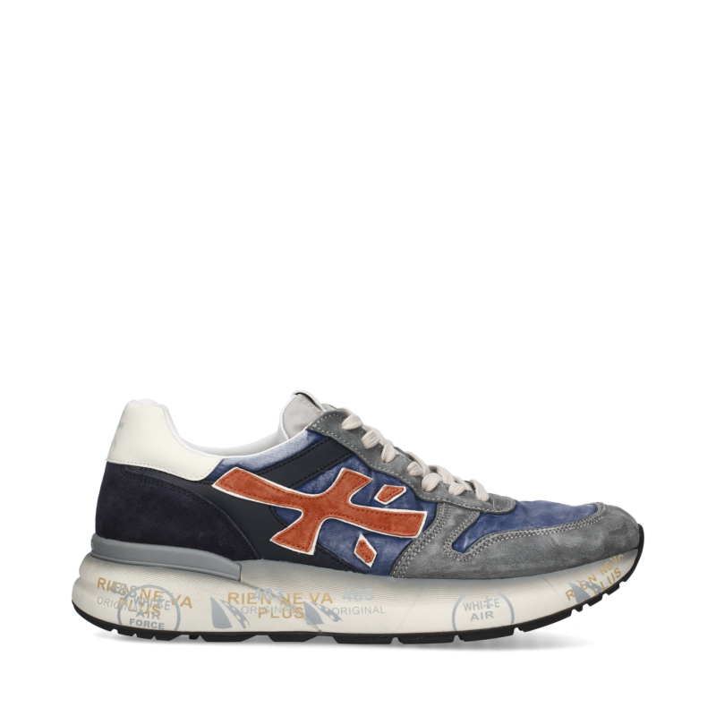 Premiata Schoenen Mick L-blauw