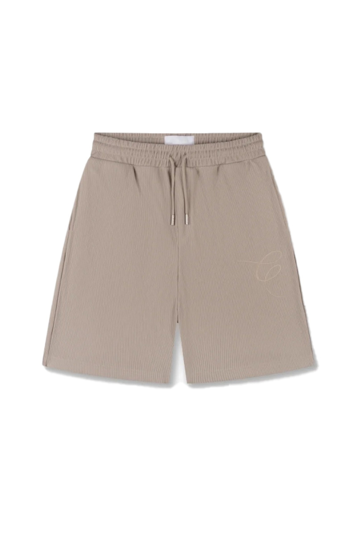 Croyez Short Croyez Ribbed Shorts Beige
