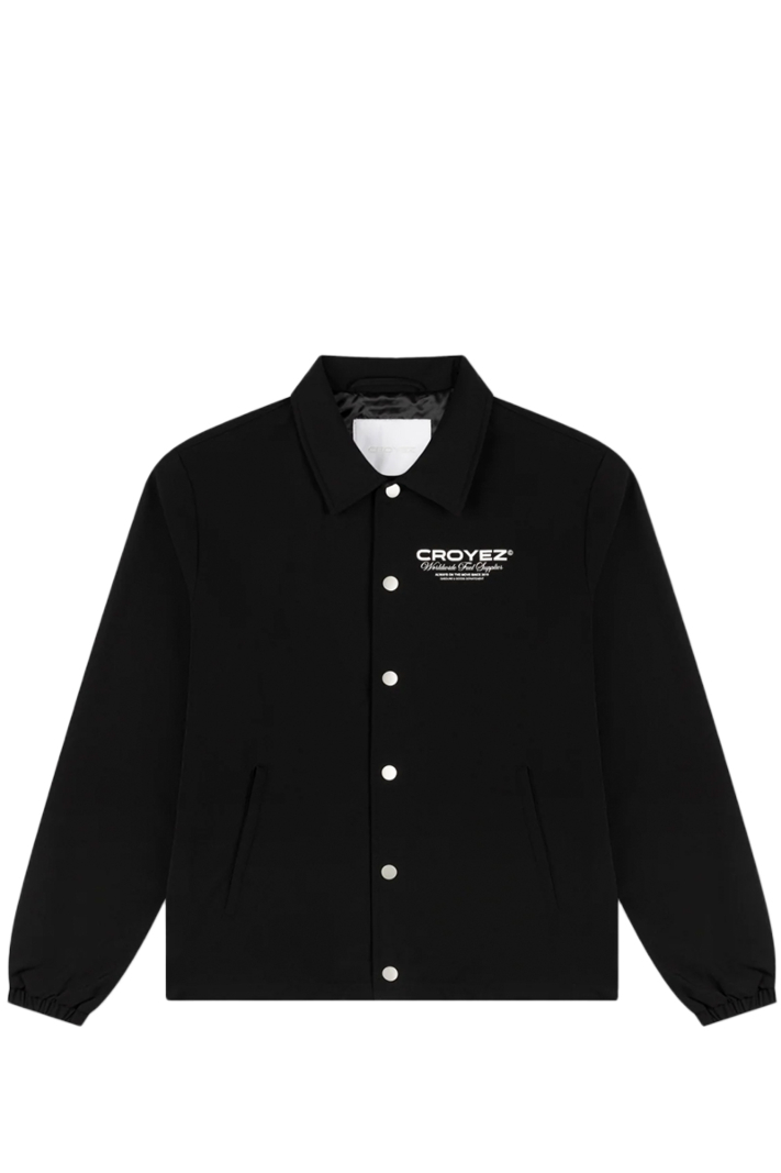 Croyez Jas Croyez Worldwide Coach Jacket Zwart