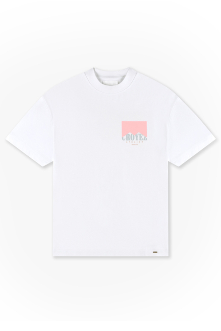 Croyez T-shirt Croyez Fumes Amalfi T-shirt Wit