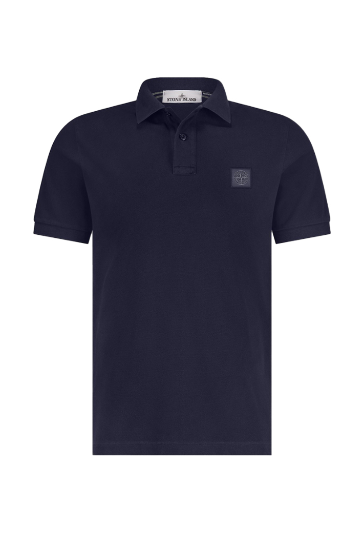Stone Island Polo 22002sc S0067 D-blauw