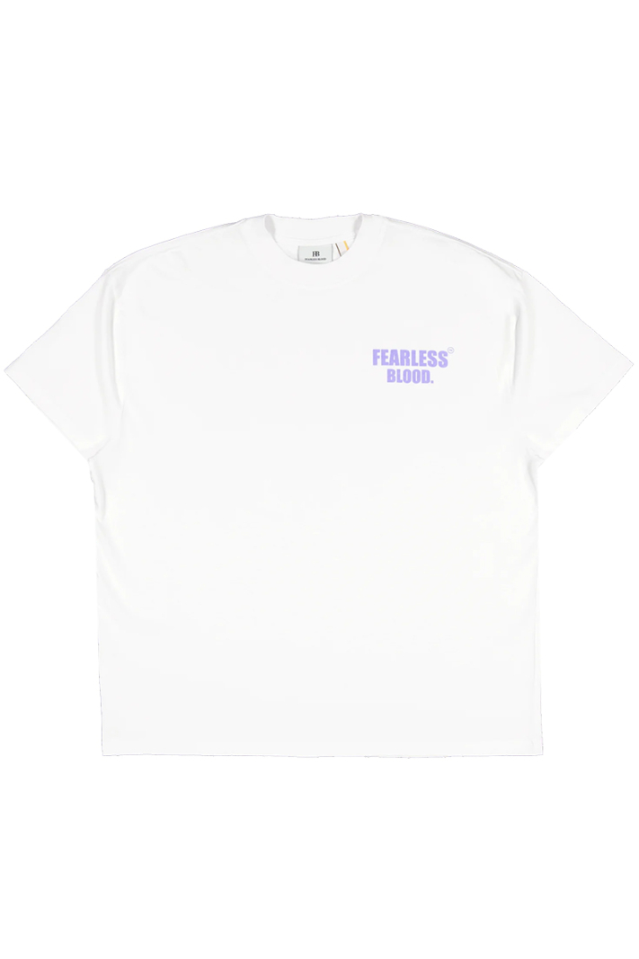 Fearless Blood T-shirt Leader Club Tee Paars