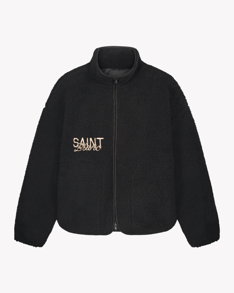 Saint Blanc Jas Teddy Jacket Zwart