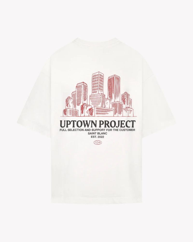 Saint Blanc T-shirt Uptown T-shirt Wit