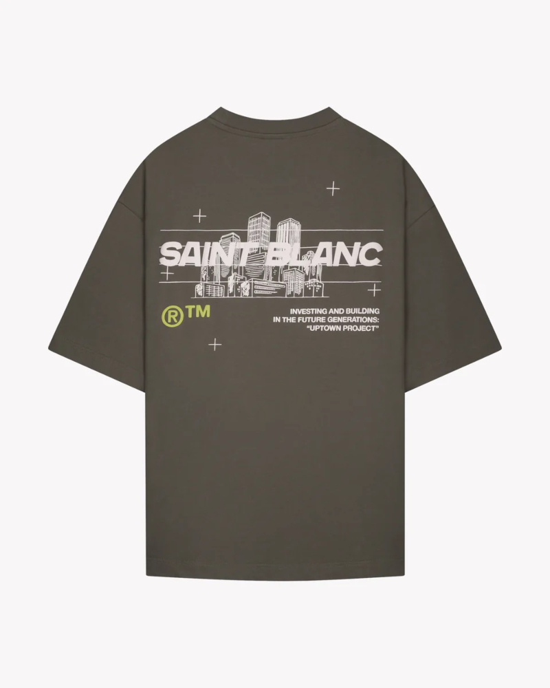 Saint Blanc T-shirt Project T-shirt Bruin