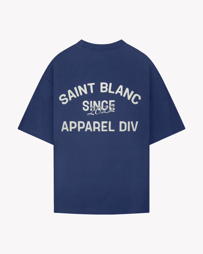 Saint Blanc T-shirt Apparel T-shirt Blauw