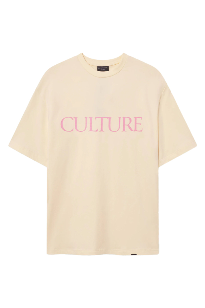 Don't Waste Culture T-shirt Oringo Beige