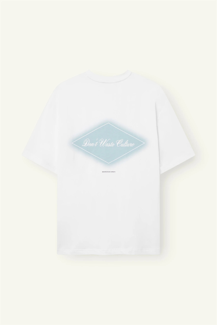 Don't Waste Culture T-shirt Anvaya Wit