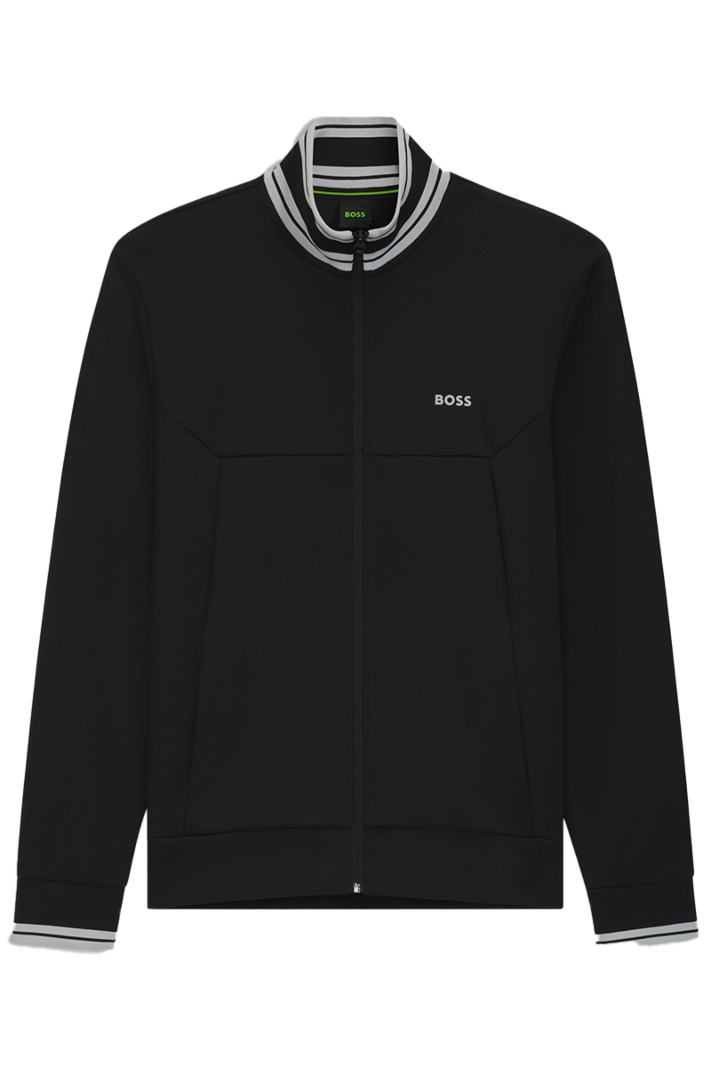 Hugo Boss Jogging Top Fz Zone Zwart
