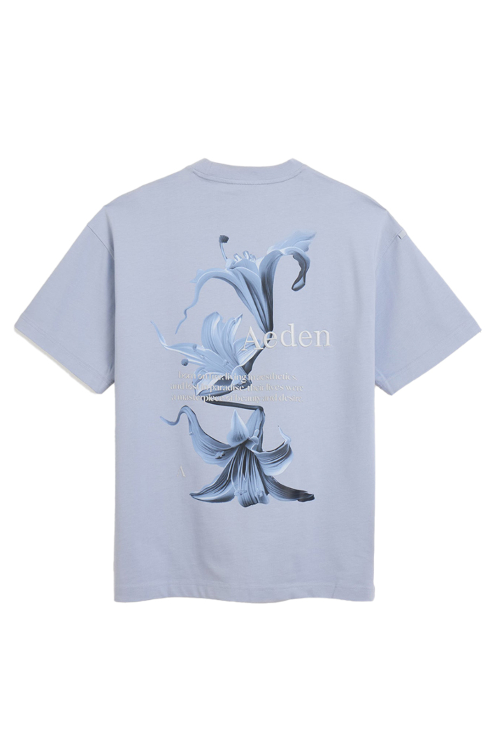 Aeden T-shirt Ezio Tee L-blauw