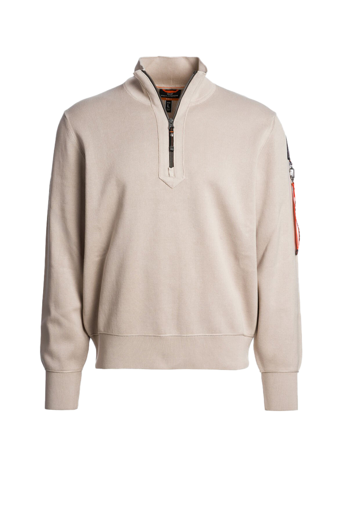 Parajumpers Trui Basic Scoe-m Beige