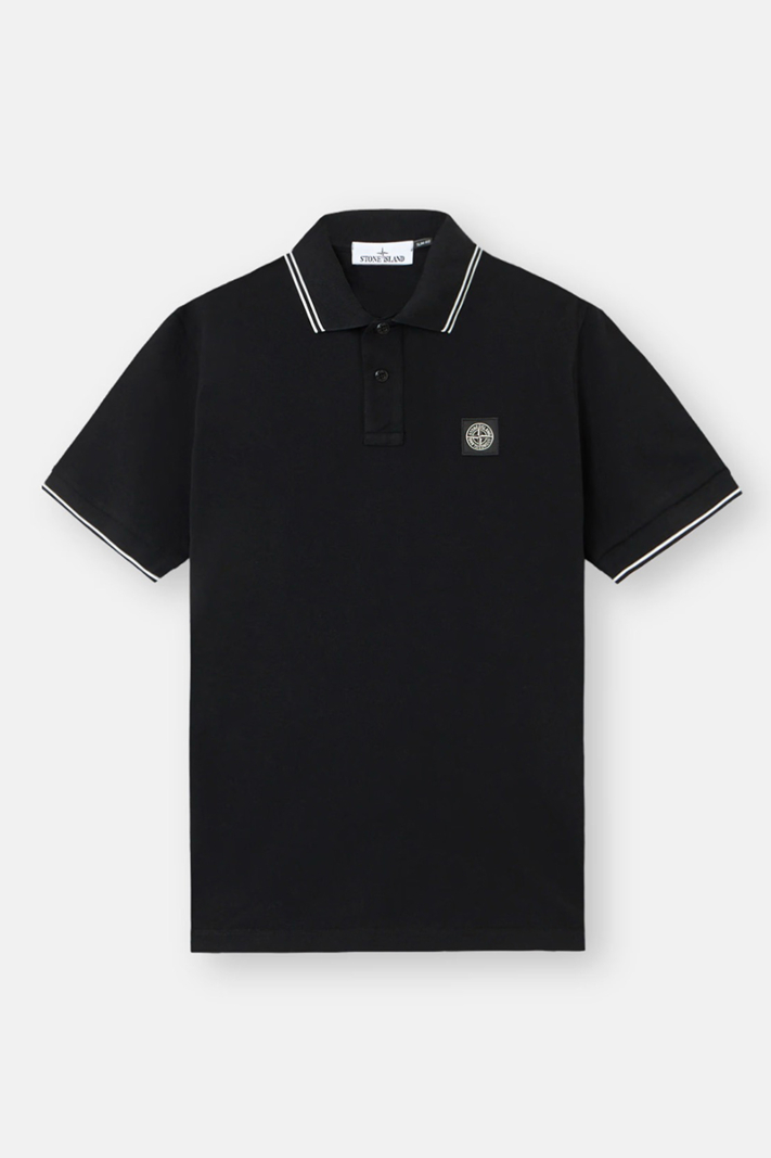 Stone Island Polo K2k15 2200007 S0018 Zwart