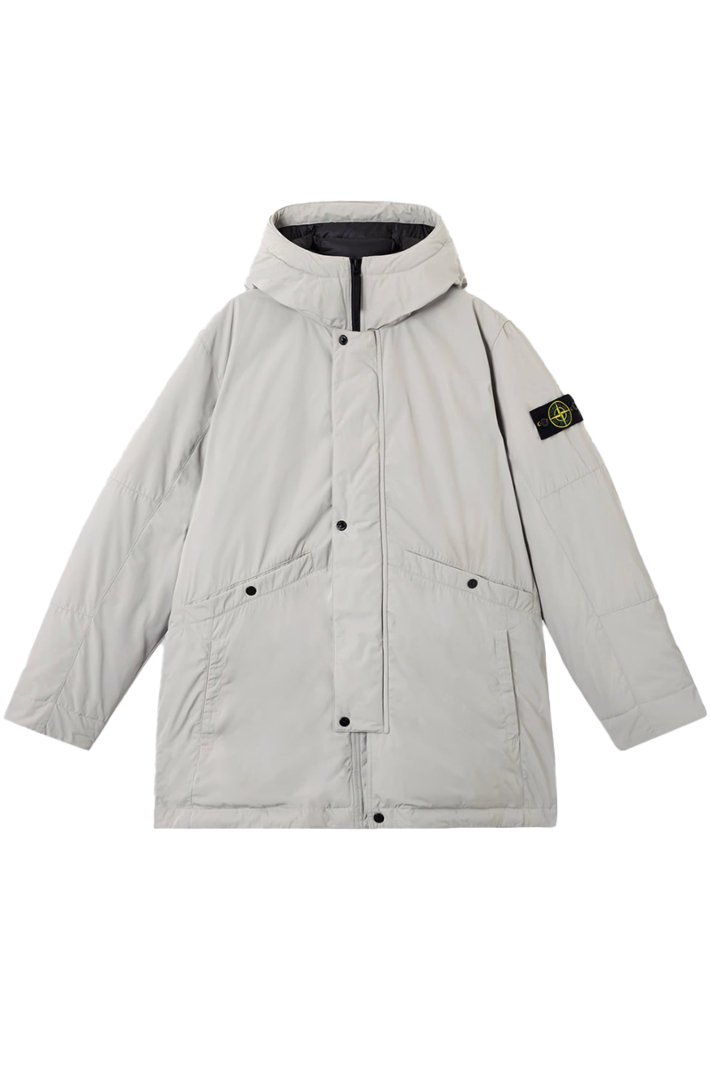 Stone Island Jas K2s15 7100008 S0026 Grijs