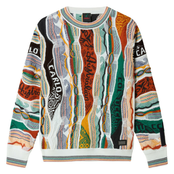 Carlo Colucci Trui C12601 Multi Groen