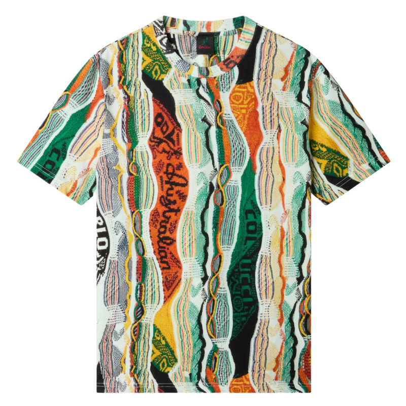 Carlo Colucci T-shirt C3378 Multi Groen