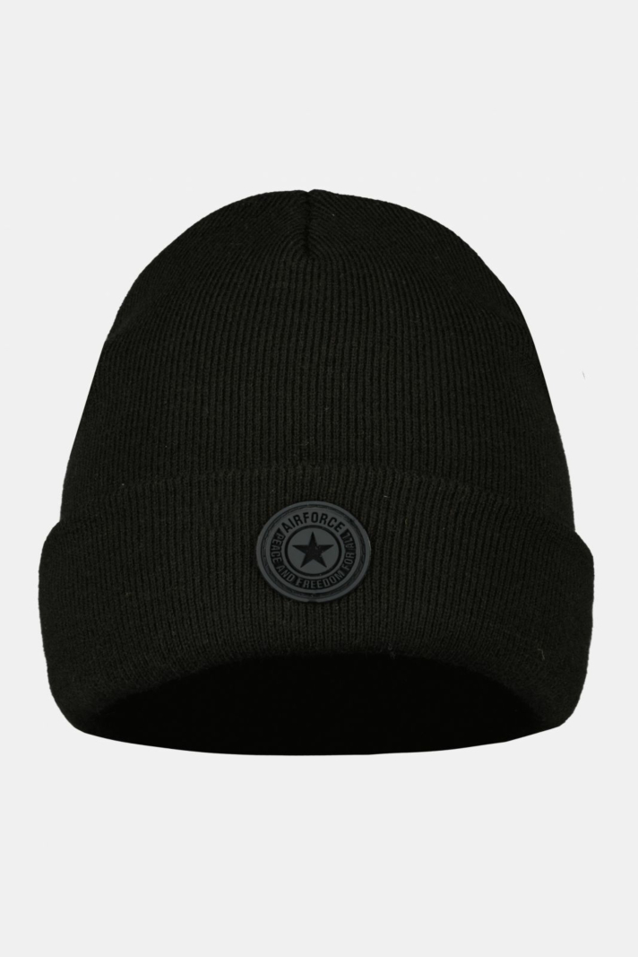 Airforce Muts Bonnet Small Logo Zwart