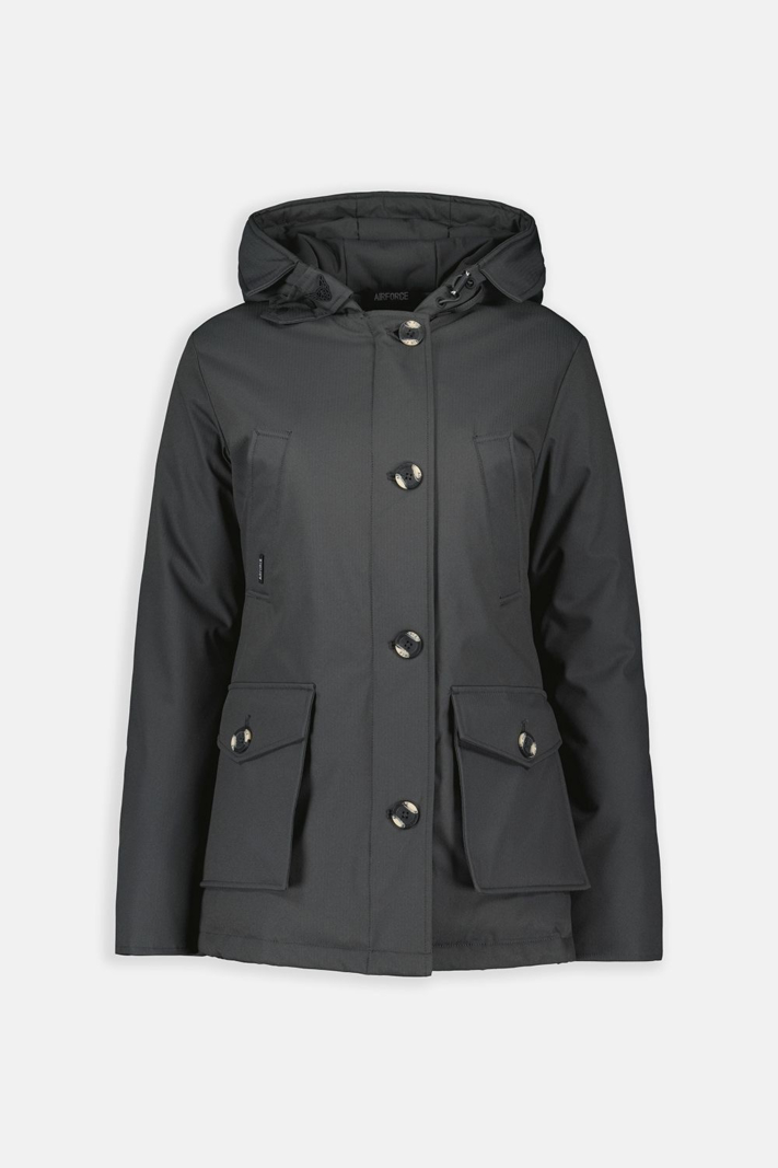 Airforce Jas 4 Pocket Parka D-grijs