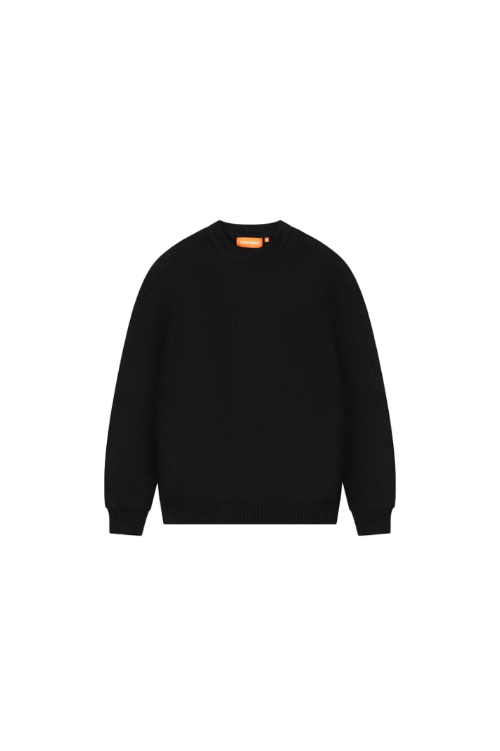 Croyez Sweater Gallery Knit Sweater Zwart