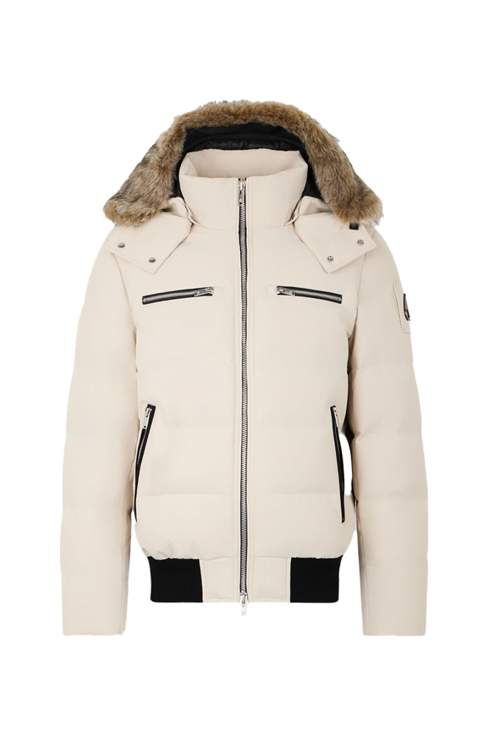 Moose Knuckles Jas Cloud Bomber Neoshear Wit