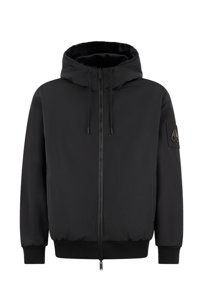 Moose Knuckles Jas Roland Rev Bunny Zwart