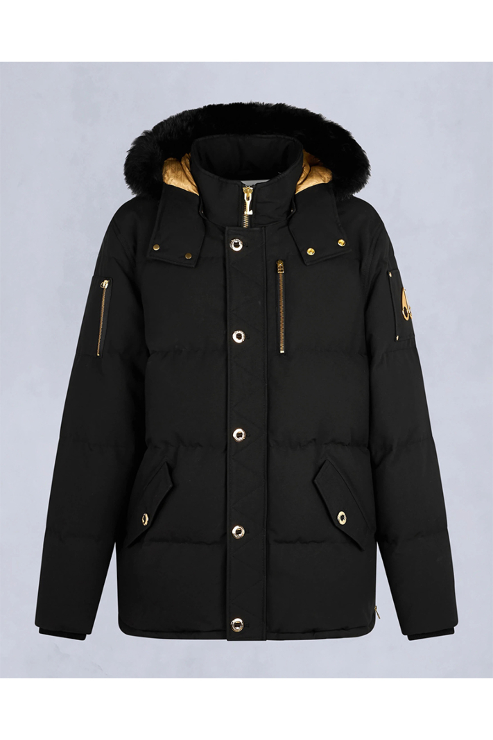 Moose Knuckles Jas Gold 3q Jacket Zwart - Goud