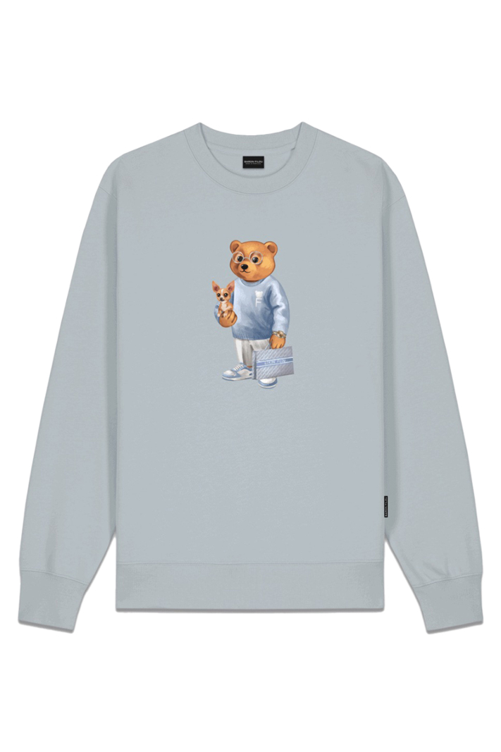 Baron Filou Sweater The Chihuahua Buddy Cxlix Sweater L-blauw