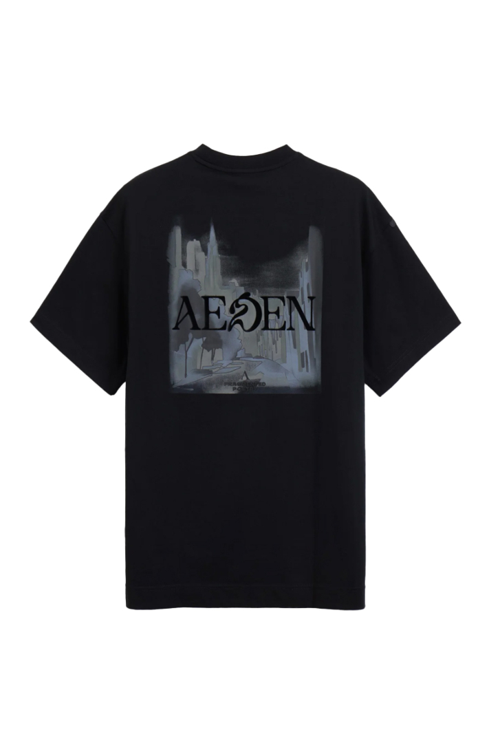 Aeden T-shirt Sylvain Tee Zwart