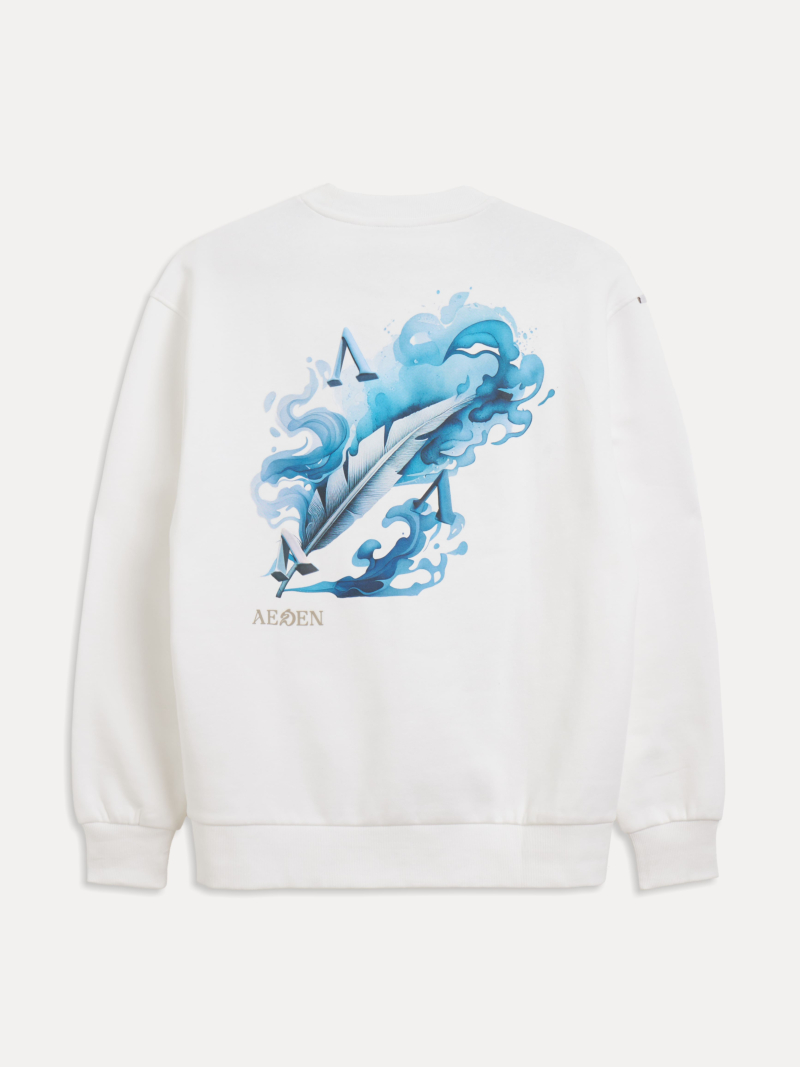 Aeden Sweater Maelo Sweatshirt Off White
