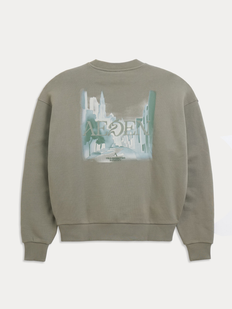Aeden Sweater Alaric Sweatshirt D-groen
