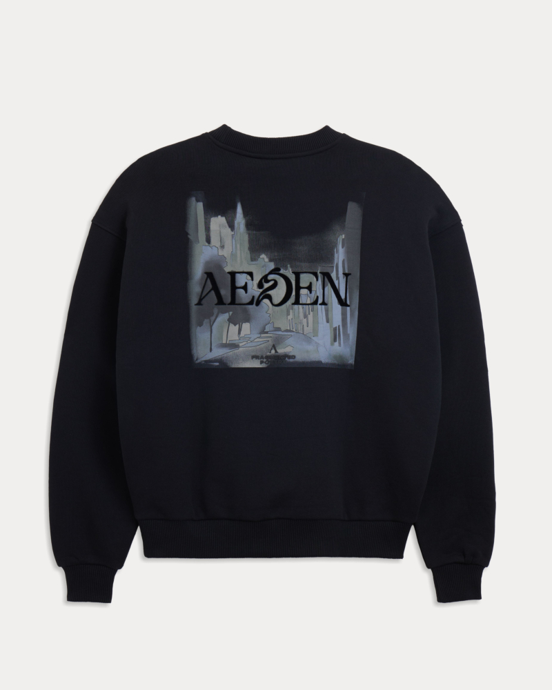 Aeden Sweater Alaric Sweatshirt Zwart
