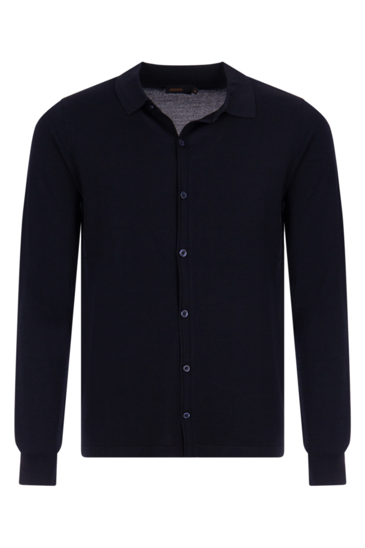 Aeden Shirt Lester D-blauw