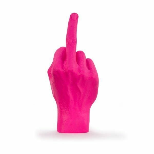 Bitten Gadget The Finger Sculpture Roze