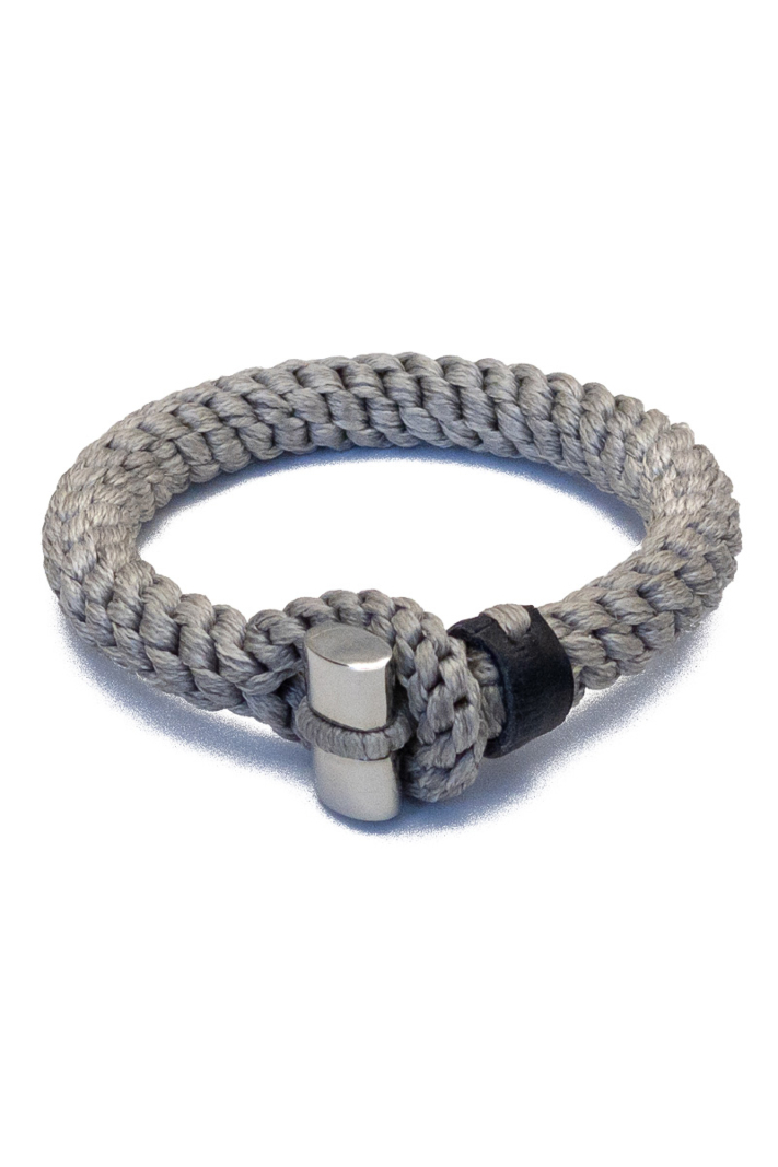 Brahman Armband Cobra 10mm L-grijs