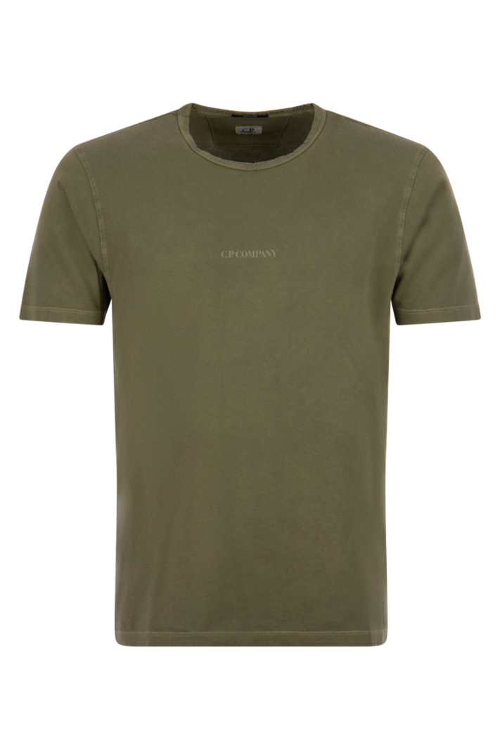 Cp Company T-shirt 14cmts142a-00543r Groen