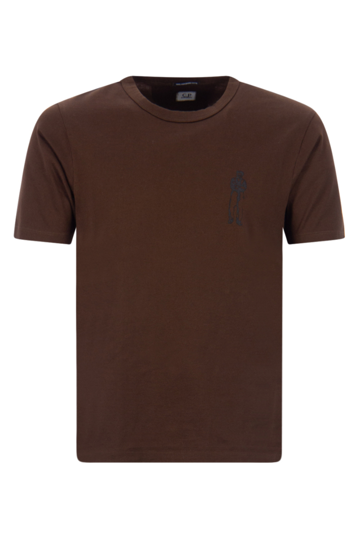 Cp Company T-shirt 15cmts155a D-groen