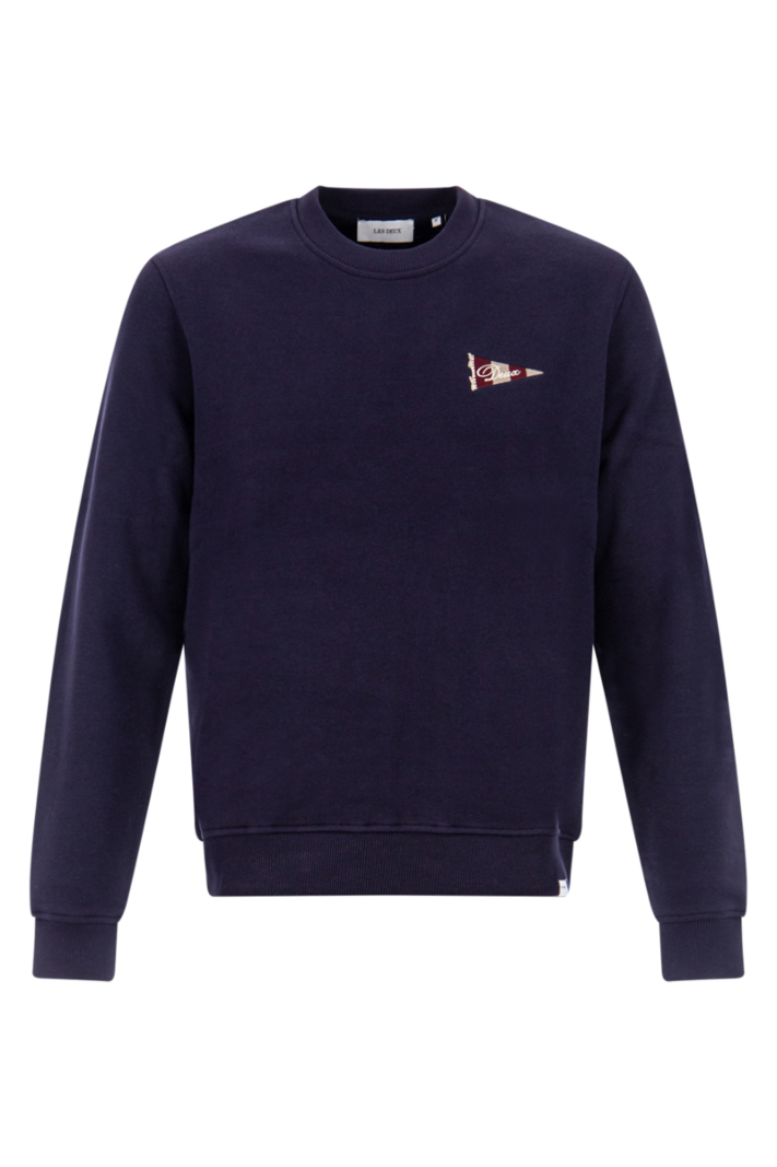 Les Deux Sweater Flag Sweater D-blauw