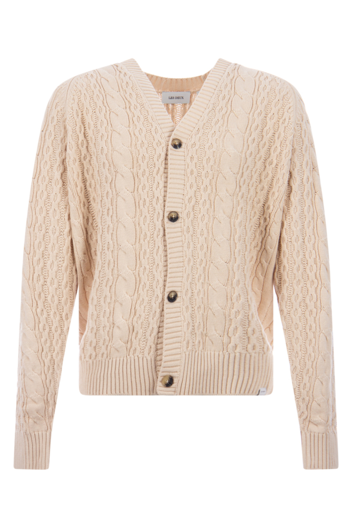 Les Deux Trui Gavin Cardigan Off White