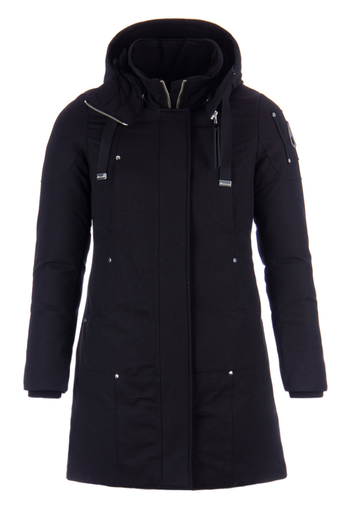 Moose Knuckles Jas Longue Rive Prk Zwart