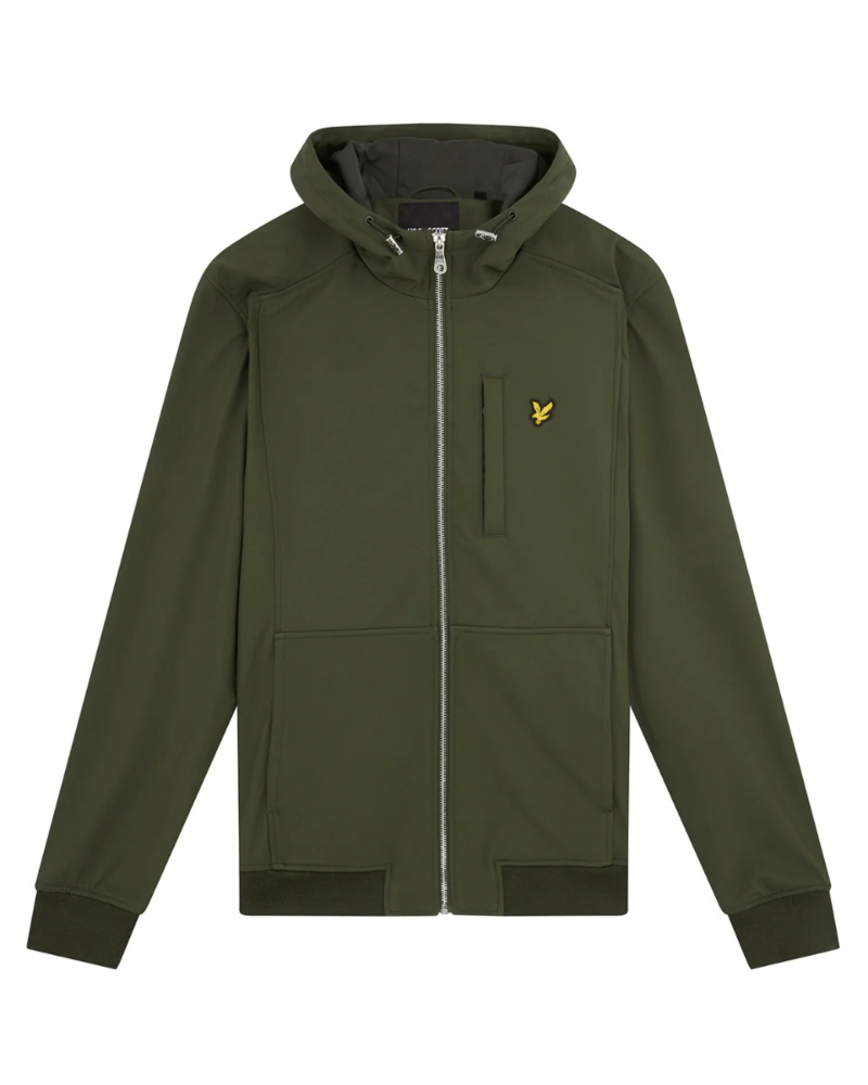 Lyle And Scott Jas Soft Shell Jacket  Groen