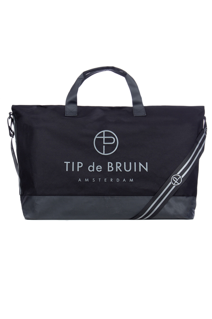 Tip De Bruin Tas Beach Bag Zwart
