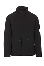 Stone Island Jas 801540327 Zwart