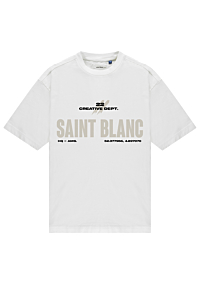 Saint Blanc T-shirt Twenty Two Tee Wit