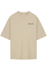 Saint Blanc T-shirt Blanc Tee L-bruin