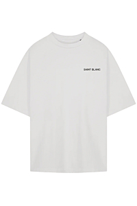 Saint Blanc T-shirt Blanc Tee Wit
