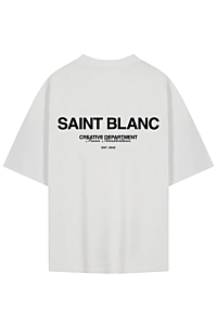 Saint Blanc T-shirt No. 1 Tee Wit