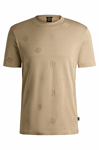 Hugo Boss T-shirt C-thompson 224 L-bruin