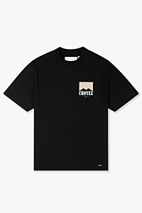 Croyez T-shirt Croyez Fumes  T-shirt Zwart